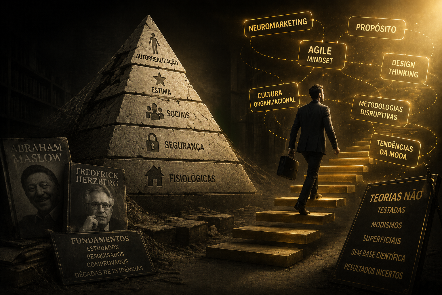 Maslow e Herzberg, esquecidos na academia
