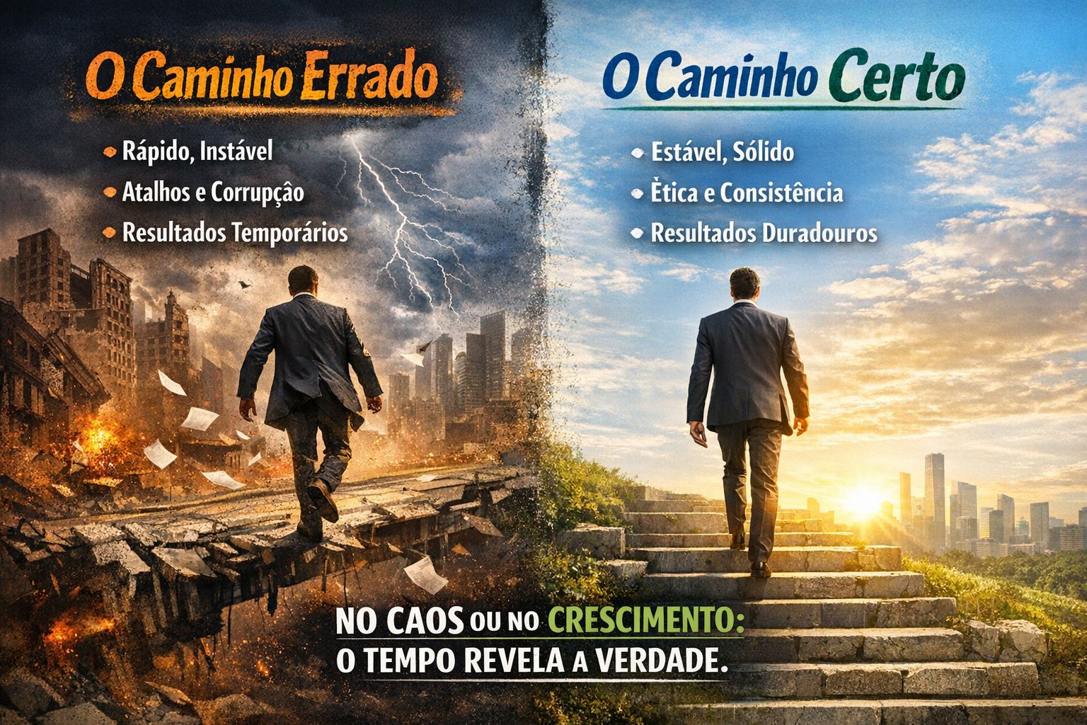Fazer o certo não é ingenuidade — é força estratégica